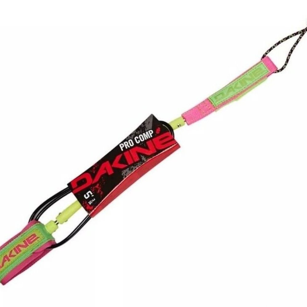 DAKINE Kainui 4’ Bodyboard Leash With Stainless Swivels & Cinch Cuff